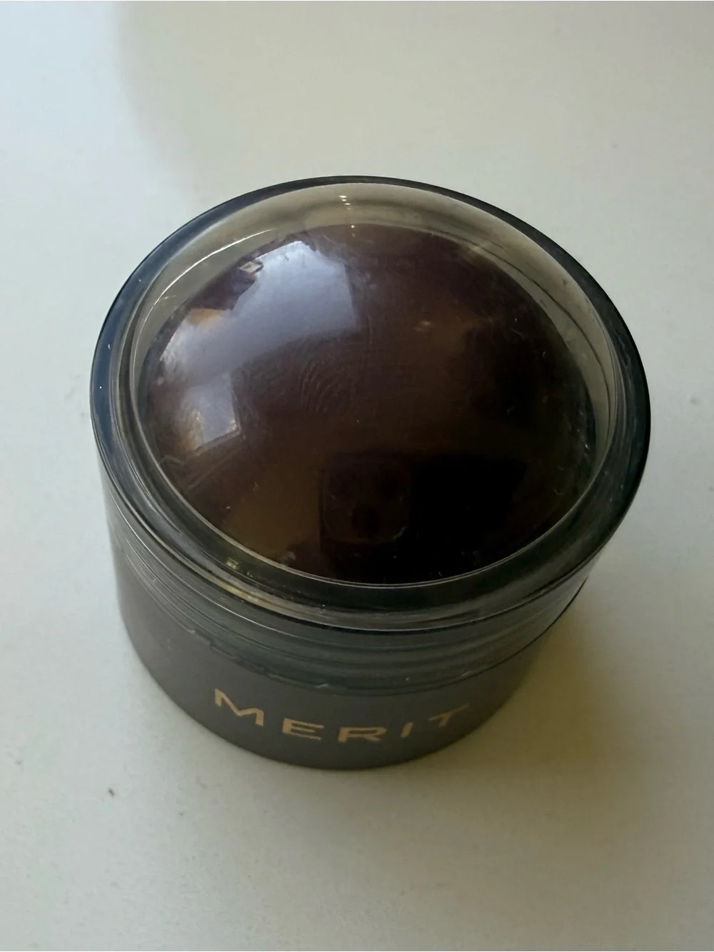 Merit Flush Balm Cream Blush in Mood - full size.